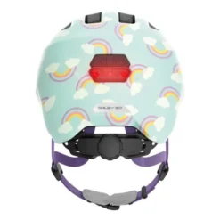 Abus Smiley 3.0 LED Helm Blue Rainbow Mt. S