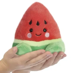 Aurora Palm Pals Watermeloen Knuffel – 13 cm