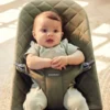 BabyBjörn Bliss Cotton Wipstoel - Donkergroen