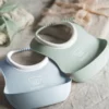 BabyBjörn Duo Slabbetje - Pastelgroen / Pastelblauw