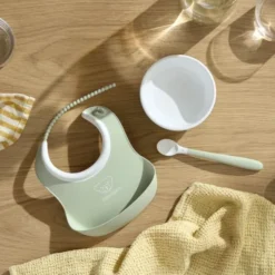 BabyBjörn Servies 3-Delig - Pastelgroen