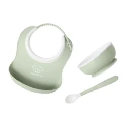 BabyBjörn Servies 3-Delig - Pastelgroen