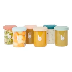 Babymoov Isy Bewaarbakjes - 6 Stuks