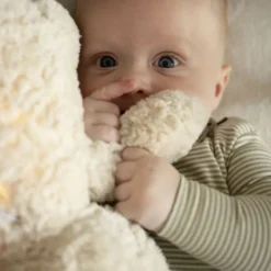 Baby's Only - Bo Knuffelbeer met Slaaptrainer - Warm Linen