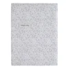 Baby's Only Flower Wieglaken - 80 x 100 cm - Nordic Blue