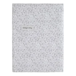 Baby's Only Flower Wieglaken - 80 x 100 cm - Nordic Blue