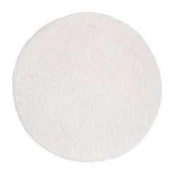 Baby's Only Hoeslaken Boxmatras Rond - Snow - Ø95 cm - Wolwit
