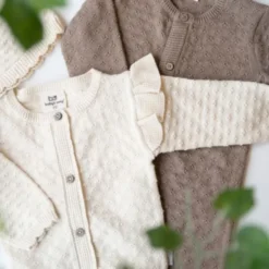 Baby's Only Miracle Ruffle Vestje - Mt. 56 - Warm Linen