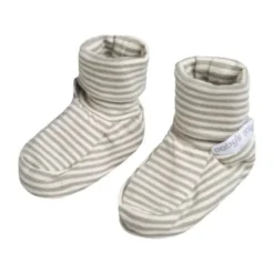 Baby's Only Stripe Slofjes - Urban Green - 0-3 Mnd