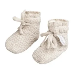 Baby's Only Willow Teddy Slofjes - Warm Linen - 3-6 Mnd