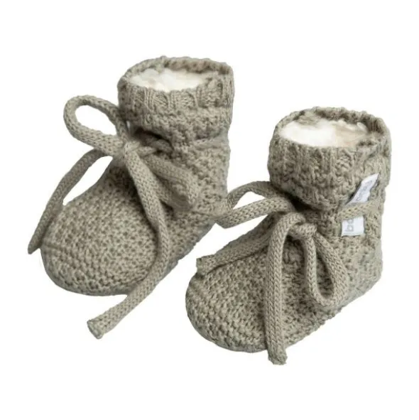 Baby's Only Willow Teddy Slofjes - Urban Green - 3-6 Mnd