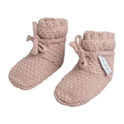 Baby's Only Willow Teddy Slofjes - Oud Roze - 3-6 Mnd