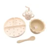 Bamboom Dinerset - Siliconen - Fishes