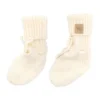 Bamboom Knitted Slofjes Wit