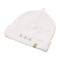 Bamboom Muts Bees - Cream - Maat S (0-4M)
