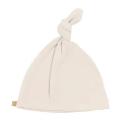 Bamboom Mutsje met knoop - Warm White - One Size