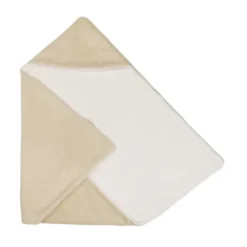 Bamboom Omslagdoek met Capuchon - 75x75 cm - Teddy - Sand