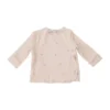 Bamboom T-Shirt Met Overslag - Lange Mouw - 1 Mnd - Olives