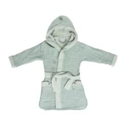 Bebe-Jou Pure Cotton Badjas Green