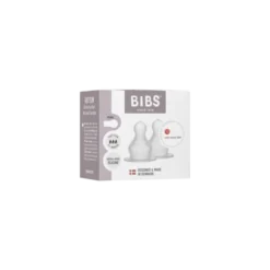 BIBS Flesspeen Rond - Fast Flow - 2 Pack - Silicone
