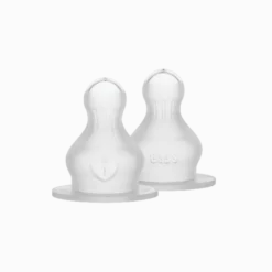 BIBS Flesspeen Rond - Medium Flow - 2 Pack - Silicone