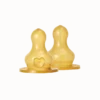 BIBS Flesspeen Rond - Medium Flow - 2 Pack - Latex