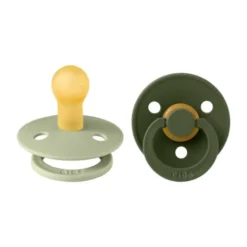 BiBs Fopspeen - Rond - 2 Stuks - 6-18 Mnd - Hush / Grape