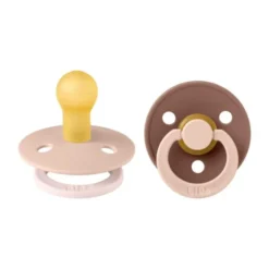 BiBs Studio Fusion Fopspeen - Rond - 2 Stuks - 6-18 Mnd - Sage/Hunter Green