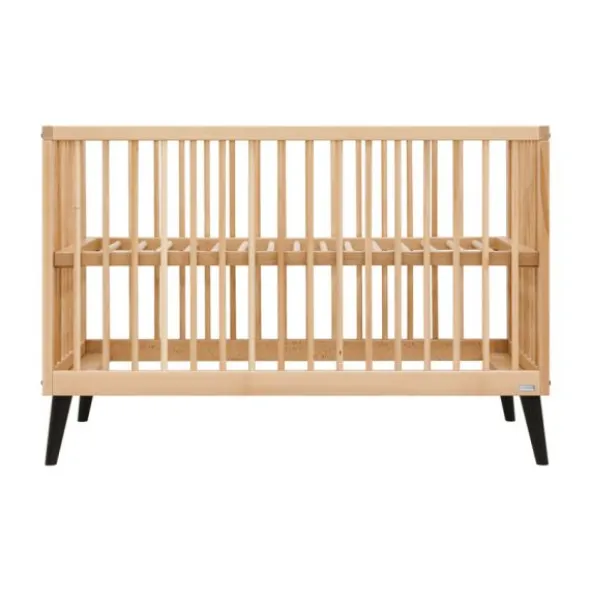 Bopita Fay Bed 60×120 cm - Naturel/Mat Zwart