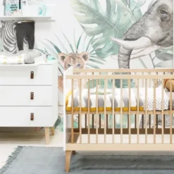 Bopita Indy Babykamer Wit / Naturel | Bed 60 x 120 cm + Commode