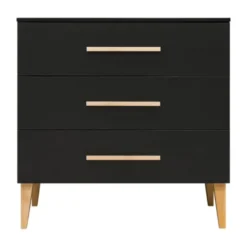 Bopita Lena Commode - Zwart / Naturel