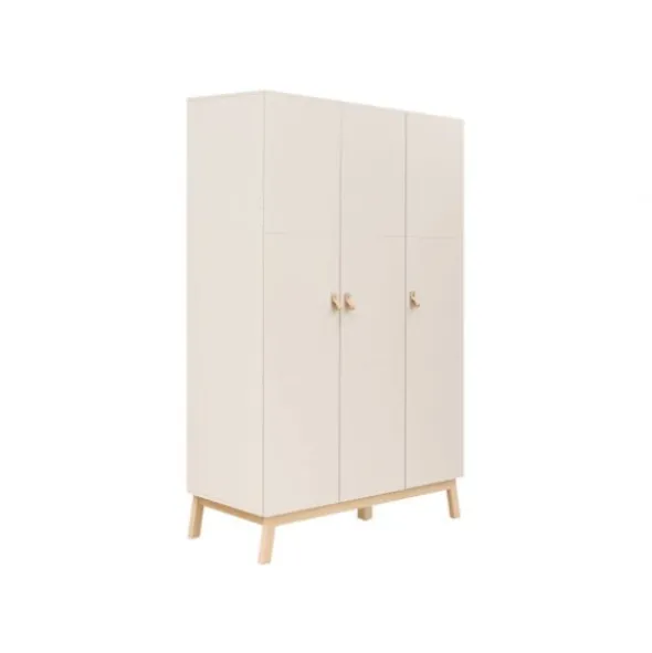 Bopita Lines 3‑Deurskast – Dune / Naturel