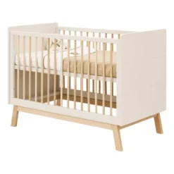 Bopita Lines Ledikant - 60 x 120 cm - Dune / Naturel