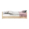 Bopita Lucas Bedbank - 90x200 cm - Wit/Naturel