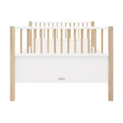 Bopita Mika Bed Wit / Eiken 90 x 200 cm