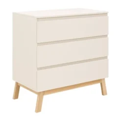 Bopita Saba Babykamer - Dune / Naturel - Ledikant 60x120 cm + Commode