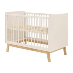 Bopita Saba Babykamer - Dune / Naturel - Ledikant 60x120 cm + Commode