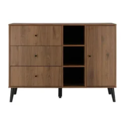 Bopita Zara Commode XL - Walnoot
