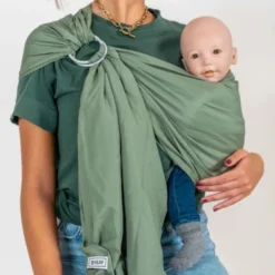 ByKay Traveler Ringsling Draagdoek Travel Green