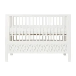 Cam Cam Copenhagen Harlequin Babybed 60 x 120 cm White