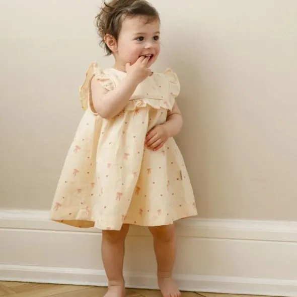 Cam Cam Copenhagen Jurk - Betty Dress - Maat 68 cm - Bows