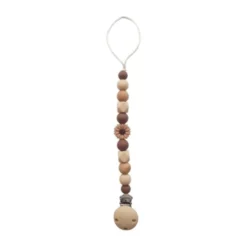 Chewies & More Speenclip - Daisy - Wood Brown
