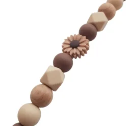 Chewies & More Speenclip - Daisy - Wood Brown