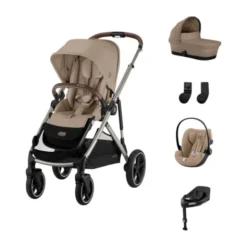 Cybex Gazelle S 3-in-1 Kinderwagen Set M - Taupe/Almond Beige
