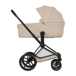 Cybex Priam 5 Comfort Kinderwagen Bundel - Matt Black/Cozy Beige