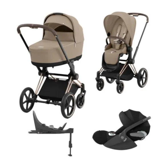 Cybex Priam 4 Kinderwagen Set 4-in-1 - Cozy Beige