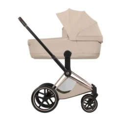 Cybex Priam 5 Style Kinderwagen Bundel - Rosegold/Cozy Beige