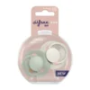Difrax Dynamic Lovi Prime Fopspeen - 0-6mnd - 2st. - Coconut/Pistachio