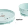 Done By Deer Celebration Foodie Dinerset Met Zuignap - Blue