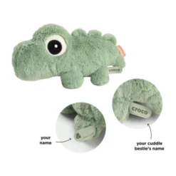 Done By Deer Croco Knuffelvriendje - 28 cm - Green